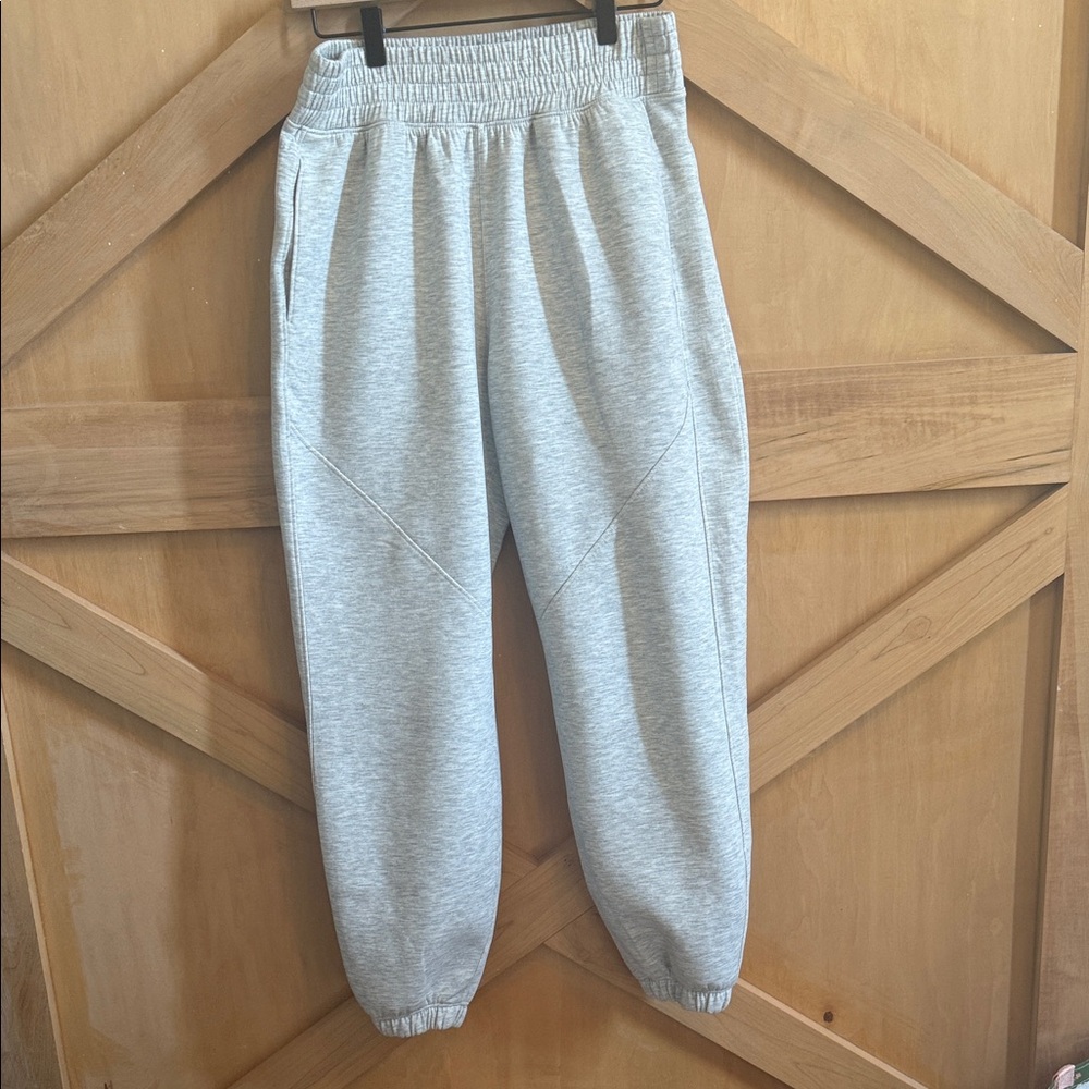 Abercrombie & Fitch Light Gray Joggers